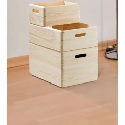 Allzweckkiste, BxHxL: 30 x 23 x 40 cm, Holz