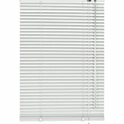 Aluminium-Jalousie, Weiß, 60x175 cm