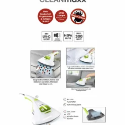 Anti-Milbensauger, 300 W, HEPA-Filter, 0,25 l