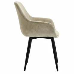 Armstuhl, 2er SetBxH: 64 x 86 cm, Strukturstoff (100% Polyester)/Metall