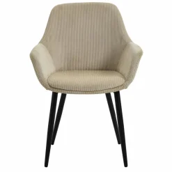 Armstuhl, 2er SetBxH: 64 x 86 cm, Strukturstoff (100% Polyester)/Metall