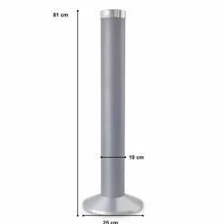 Aschenbecher, BxHxL: 40 x 81 x 40 cm, für: innen & außen