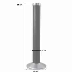 Aschenbecher, BxHxL: 40 x 81 x 40 cm, für: innen & außen