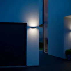 Außenleuchte »L 810 C«, Eckig, Aluminium