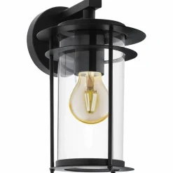 Außenleuchte »VALDEO«, max. 60W, schwarz, IP44 E27, (HxL): 27,5 x 16,5 cm
