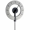 Außen-Thermometer, Breite: 24 cm, Aluminium