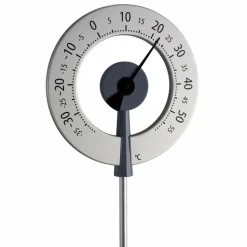 Außen-Thermometer, Breite: 24 cm, Aluminium