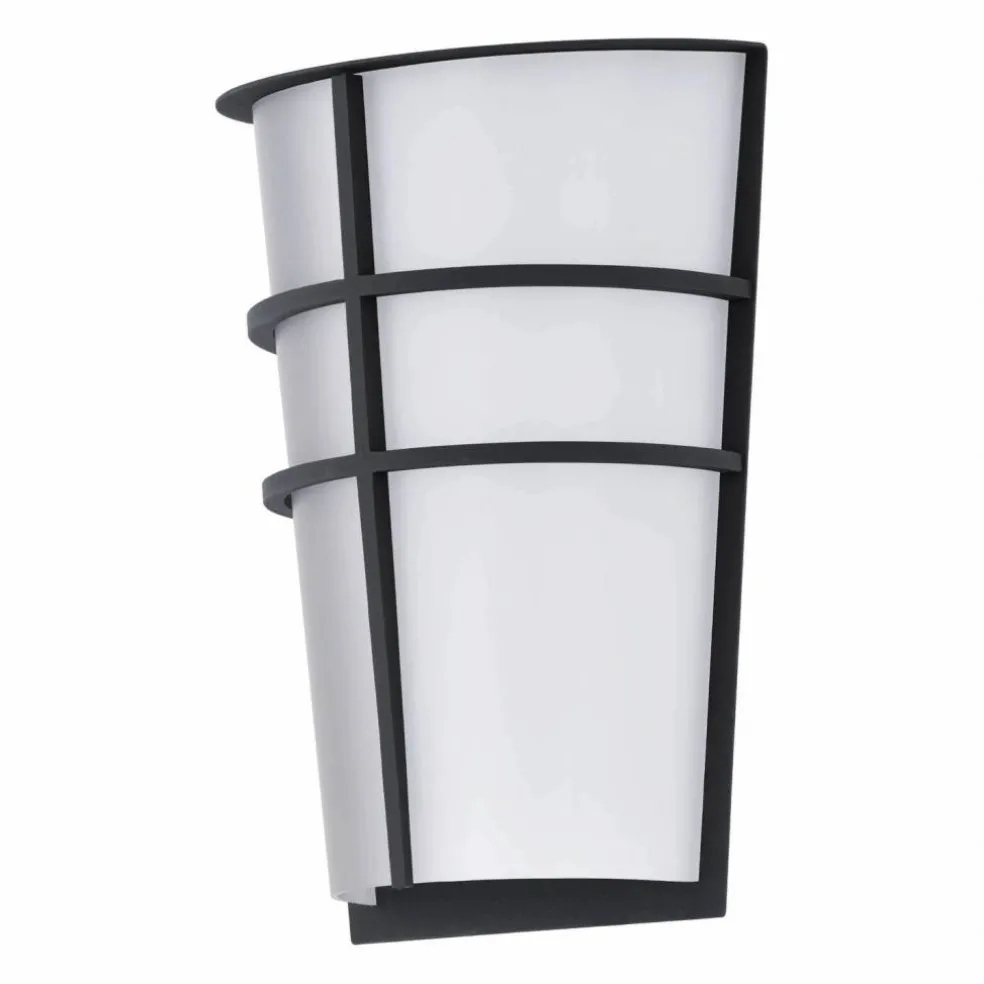 Außenwandleuchte »BREGANZO«, 2x2,5W, 460 lm, 3000 k, weiss, (HxL): 25 x 18 cm