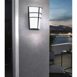 Außenwandleuchte »BREGANZO«, 2x2,5W, 460 lm, 3000 k, weiss, (HxL): 25 x 18 cm
