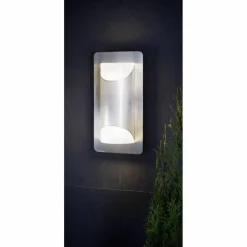 Außenwandleuchte »CISTIERNA 1«, max 2x10W, E27, LED, weiss, (HxL): 35 x 18 cm