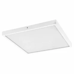 Aufbauleuchte »FUEVA 1«, 25W, 3000 k, 2500 lm, Alu weiss, Kunststoff weiss, (HxØ): 3 x 40 cm