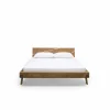 Balkenbett, Fichtenholz, Vintage-Finish, Y-Beine