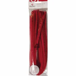 Bastelartikel, Textil, rot