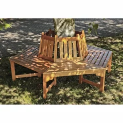 Baumbank »ONTARIO«, 6-Sitzer, BxHxT: 155 x 78 x 155 cm