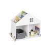 Bücherregal, BxHxL: 75 x 69 x 40 cm, weiß