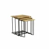 Beistelltisch »CHENNAI«, BxLxH: 45 x 45 x 54 cm, Stahl