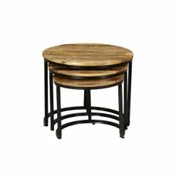 Beistelltisch-Set »ALUVA«, BxLxH: 60 x 60 x 50 cm, Stahl