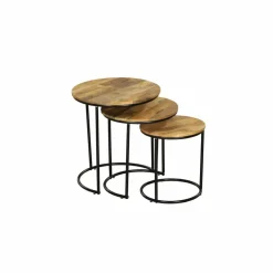 Beistelltisch-Set »MADURAI«, BxLxH: 50 x 50 x 55 cm, Stahl