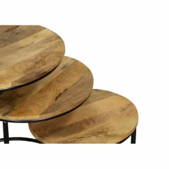 Beistelltisch-Set »MADURAI«, BxLxH: 50 x 50 x 55 cm, Stahl