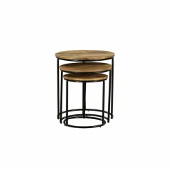 Beistelltisch-Set »MADURAI«, BxLxH: 50 x 50 x 55 cm, Stahl