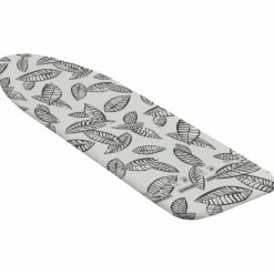 Bügeltischbezug, BxL: 38 cm x 140 cm, weiss/grau