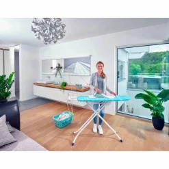 Bügeltisch »Compact Plus«, BxL: 38 x 154 cm, weiss/blau