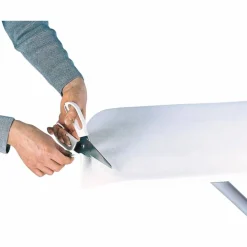 Bügeltischpolsterung, BxL: 37 cm x 140 cm, weiß