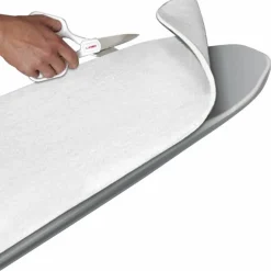 Bügeltischpolsterung, BxL: 37 cm x 140 cm, weiß
