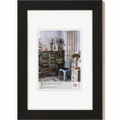 Bilderrahmen »GRADO«, BxL: 24,6 x 34,6 cm, Schwarz, Holz