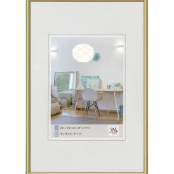 Bilderrahmen »NEW LIFESTYLE«, BxL: 51,3 x 71,2 cm, goldfarben, Kunststoff