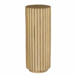 Blumensäule, natur, Mangoholz