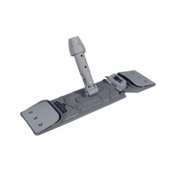 Bodenreinigungsset, Kunststoff/Mikrofaser/Aluminium, blau/gelb