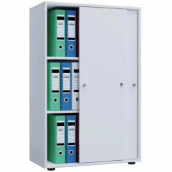 Büroschrank »Lona XL mit Schiebetüren«, BxHxL: 37 x 110 x 70 cm, Holzwerkstoff