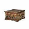 Couchtisch »KALANKA«, BxLxH: 70 x 70 x 40 cm, Mangoholz/Akazienholz