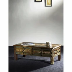 Couchtisch »KALANKA«, BxLxH: 55 x 115 x 40 cm, Mangoholz/Akazienholz