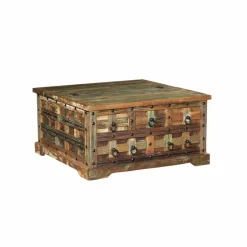 Couchtisch »KALANKA«, BxLxH: 90 x 90 x 47 cm, Mangoholz/Akazienholz