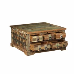 Couchtisch »KALANKA«, BxLxH: 90 x 90 x 47 cm, Mangoholz/Akazienholz