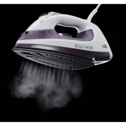 Dampfbügeleisen, 2500 W, mit Übertemperatursicherung und aut. Endabschaltung, rosa