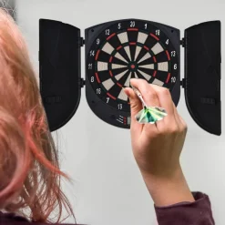 Dartboard, schwarz, Kunststoff