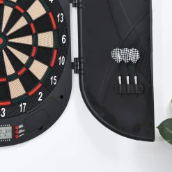 Dartboard, schwarz, Kunststoff