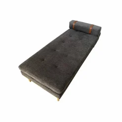 Daybed, Strukturstoff, mit Kopf- und Nackenstütze