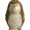 Dekofigur, Igel, braunweiß