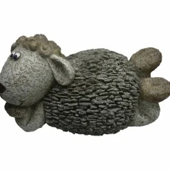 Dekofigur, Polystone, grau