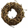 Deko-Kranz, BxH: 25 x 9 cm, Rattan, natur