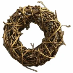 Deko-Kranz, BxH: 25 x 9 cm, Rattan, natur