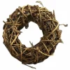 Deko-Kranz, BxH: 20 x 9 cm, Rattan, natur