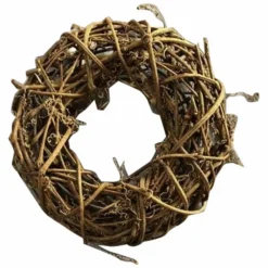 Deko-Kranz, BxH: 20 x 9 cm, Rattan, natur