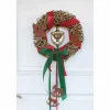 Deko-Kranz, BxH: 35 x 10 cm, Rattan, natur