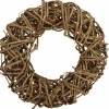 Deko-Kranz, BxH: 35 x 10 cm, Rattan, natur