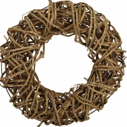 Deko-Kranz, BxH: 35 x 10 cm, Rattan, natur